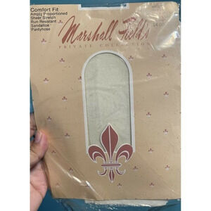 Marshall Field & Company Walking Sheer Stockings‎ Pantyhose Sandaltoe Sz 2X